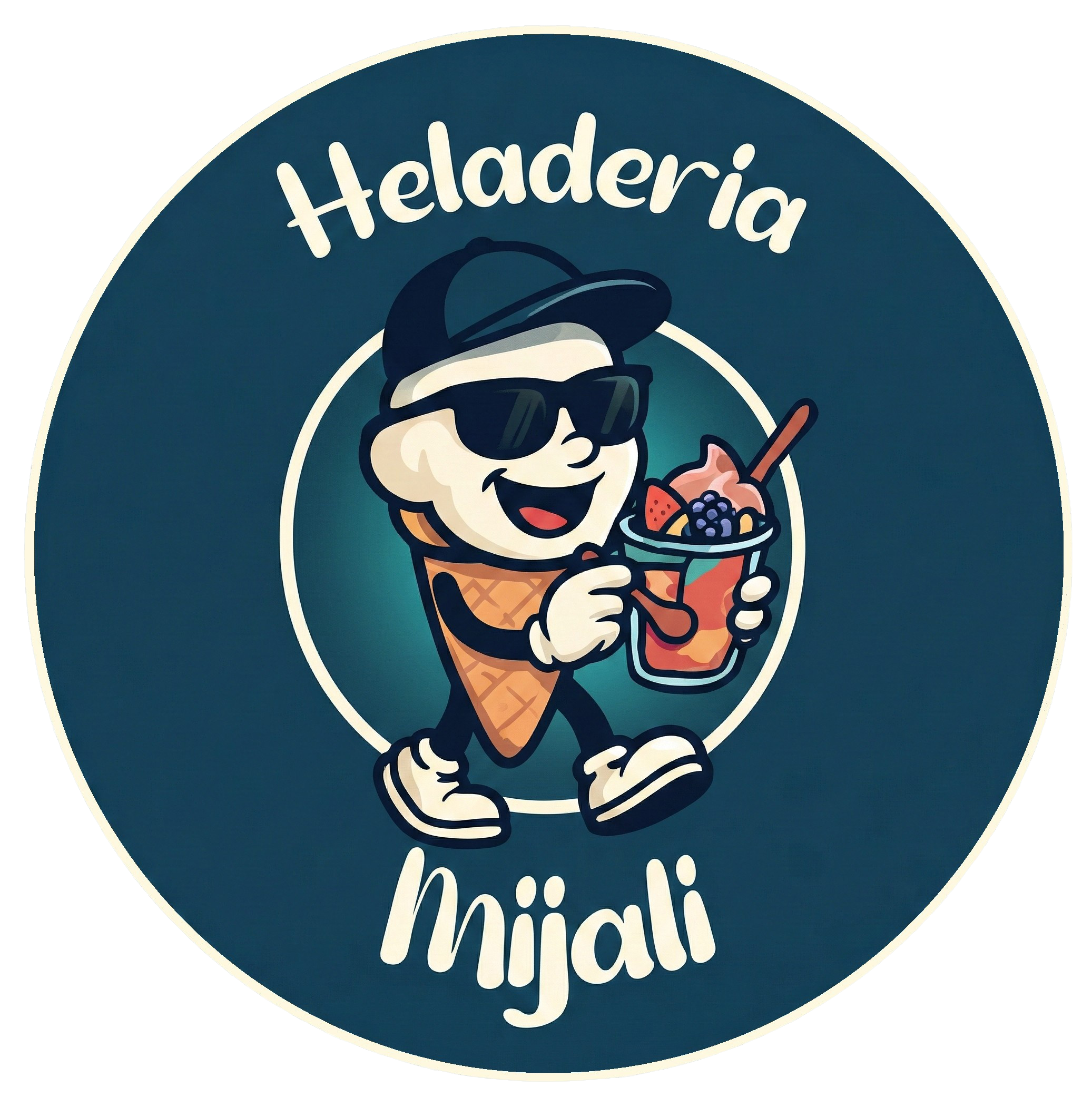 Logo Heladería Mijali